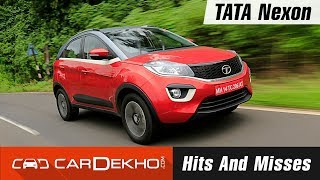 Tata Nexon Hits amp Misses  CarDekhocom [upl. by Kovar]