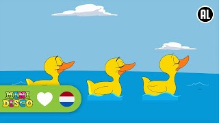 ALLE EENDJES ZWEMMEN IN HET WATER  Kinderliedjes  Liedjes voor Peuters en Kleuters  Minidisco [upl. by Muns893]