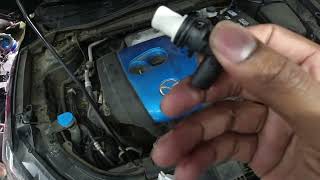 2013 CX5 Camshaft Position Sensor Replacement Mazda CX5 25L Skyactiv [upl. by Streeter]