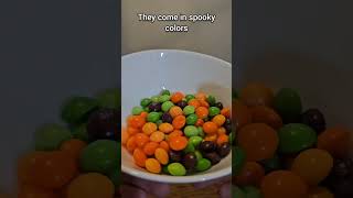 Skittles Shriekers 😱 skittles sour candy halloween asmr food snacks chewy [upl. by Adriano]