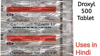 Droxyl 500 Tablet usesside effects and doses in Hindi [upl. by Leirea]