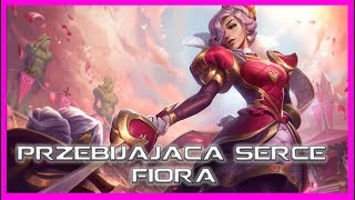 Przebijająca serce Fiora  Przedstawienie Skina  Heartpiercer Fiora spotlight [upl. by Rolecnahc44]