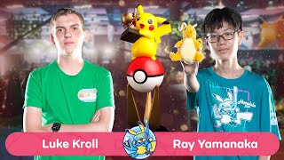 Luke Kroll vs Ray Yamanaka  Pokémon VGC Senior Finals  Pokémon Worlds 2024 [upl. by Roberson]