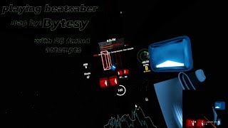 playing Beatsaber Modded Five nights at Freddys [upl. by Hasen]