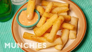 How to Make Yuca Fries and Sudada [upl. by Airenahs]