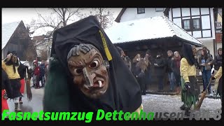 Fasnetsumzug Dettenhausen Teil 8 FasnetTV [upl. by Arhsub230]