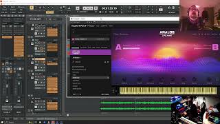 Mixers Log 7 Kontakt Analog Dreams Airwindows BrightAmbience2 [upl. by Augustine95]