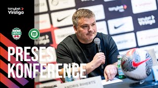 11 kārta FK Liepāja 12 FK Metta Preses konference [upl. by Jallier]