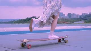 Longboard dancing girls in China for beginner Tiktok 小红书longboardgirl longboardinglifestyle [upl. by Guinn]