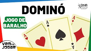 COMO JOGAR DOMINÓ COM BARALHO  JOGO DE BARALHO [upl. by Drugge8]