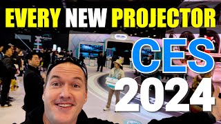 CES Projector News  Every New Projector at CES 2024 [upl. by Wanyen384]