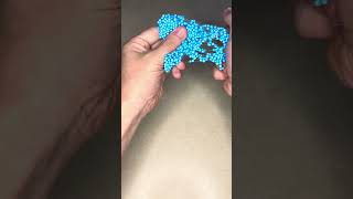 Satisfying royal blue slime satisfiying asmrsounds slime enjoy [upl. by Downe]