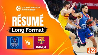 Show en haute altitude   Anadolu Efes vs FC Barcelone  Résumé  EuroLeague J22 [upl. by Valoniah]