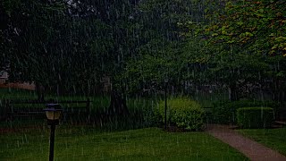 Best Rain Sounds For Sleep  99 Fall Asleep With Rain And Thunder Sound At Night For insomnia [upl. by Gillian]