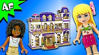 Lego Friends Heartlake GRAND HOTEL 41101 Speed Build [upl. by Northway826]