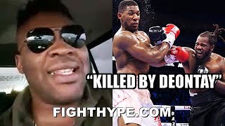 JARRELL MILLER TRUTH ON ANTHONY JOSHUA quotPROBLEMSquot VS WILDER amp FURY IN BRUTALLY HONEST ANALYSIS [upl. by Nimoynib]