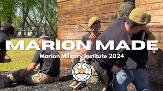 Are You Ready to be MARION MADE  Marion Military Institute 2024 [upl. by Llednew]