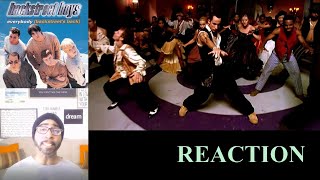 Everybody Backstreets Back  Backstreet Boys  FIRST TIME LISTENING REACTION [upl. by Jamnis]