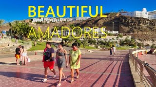 Playa Amadores GRAN CANARIA Spain 2024 🇪🇸 🔴 NEW Walking Tour in Canary Islands 4K UHD [upl. by Frantz372]