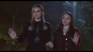 Legacies 4x19 Aurora De Martel funeral Lizzie and Hope holds their hands [upl. by Trawets229]