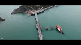 Mumbles Swansea South Wales by Drone HD [upl. by Noicpesnoc]