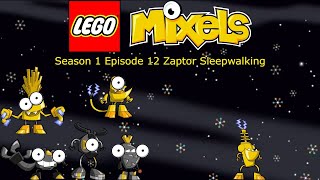 Lego Mixels Reboot S1 Ep12 Zaptor Sleepwalking Stop Motion [upl. by Oirretna]