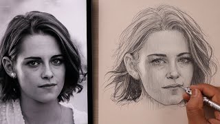 🔥👉 Basics of Portrait Drawing for Beginners  Free Hand Portrait Drawing sketchbookbyabhishek [upl. by Leehar813]