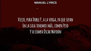 Santal 33  Peso Pluma amp Oscar Maydon LETRA [upl. by Assener]