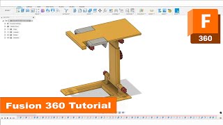 Fusion 360 Tutorial 3D Models for Printing Download amp Change Adjustable Phone Stand [upl. by Nrubloc]