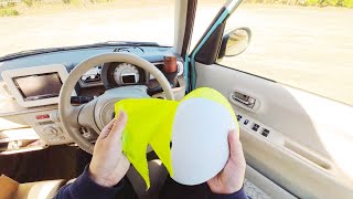 Suzuki Alto Lapin POV Maintenance  Mirror Cover Exchange ミラーカバー交換  ラパン [upl. by Teeniv911]