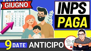 Inps PAGA 17 GIUGNO ⚠️ DATE PAGAMENTI ASSEGNO UNICO NASPI ADI BONUS 200€ CARTA ACQUISTI SFL [upl. by Benito]