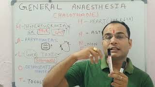 General anesthesia Part 3General properties of Halothane [upl. by Rikahs]