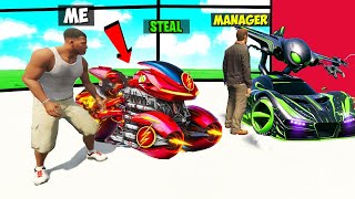 Franklin Stealing Super BIKES From Showroom To Become Super Rich in GTA5 [upl. by Aguste]