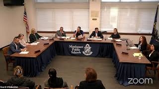 Manhasset Schools Board of Education Meeting 112624 [upl. by Bathelda]