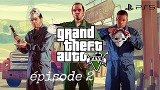 MODE HISTOIRE GTA 5 PS5  partie 2 [upl. by Euqnimod646]