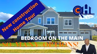 Charlotte NC  Raleigh NC New Construction Home Tour  quotThe Marlette quot [upl. by Oswin278]