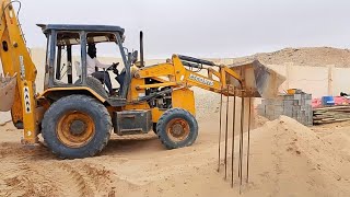 quotJCB 3DX BACKHOE LOADER WORKING AND JCB ESCORTS DIGMAX BACKHOE LOADER quot [upl. by Weber438]