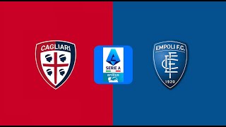 CAGLIARIEMPOLI  🔴 DIRETTA LIVE CAMPIONATO 5 GG SERIE A in Cronaca live [upl. by Mendy134]