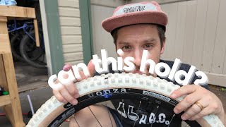 Are WHITE Tires Worth It Struggling to Repair My Onza Porcupine MTB Tires [upl. by Arrekahs]