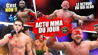 Makhachev dit non à Edwards  Le retour dAldo  toute lactu MMA [upl. by Retep]