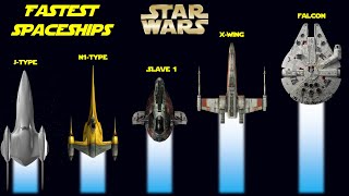 15 Fastest Star Wars Spaceships [upl. by Nirehtak]