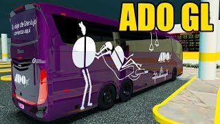 Trabajo de Conductor ADO GL Morado  De Colima a Acapulco Euro Truck Simulator 2 [upl. by Eurydice]