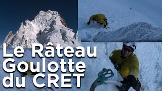 Goulotte Couloir du Cret Le Rateau sommet Ouest Facette NordOuest Oisans alpinisme montagne [upl. by Melac]