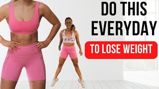 Do This Every Day To Lose Weight  500 Calorie Workout [upl. by Amsed]