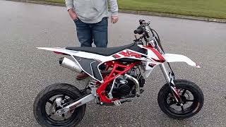 140cc SuperMoto Pit Bike RX140SM SUPERMOTO 2024 [upl. by Einnol]