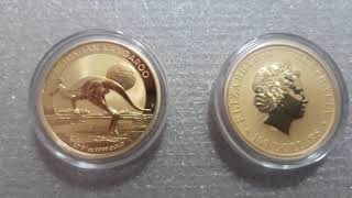 2015 Australian Kangaroo 1 oz gold bullion coin [upl. by Octavla]