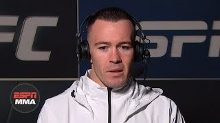 Youre going to see the best Colby Covington 20 on Saturday night  Colby Covington  ESPN MMA [upl. by Rexferd]