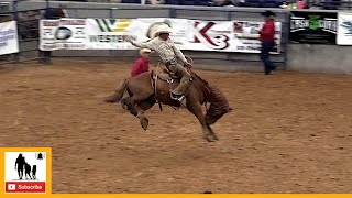 Bronc Riding 🐴 2023 Coors Cowboy Club Ranch Rodeo  Thursday [upl. by Derfliw]