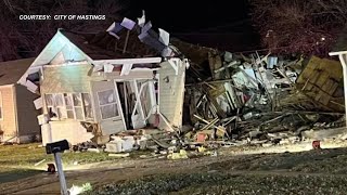 One person found in rubble of Nebraska home explosion police say [upl. by Haven360]