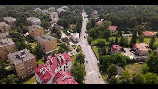 KONSTANCIN JEZIORNA  DRON 4K [upl. by Eniamrehc]